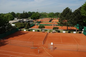 Die Tennisplätze des DTK RW in Dortmund